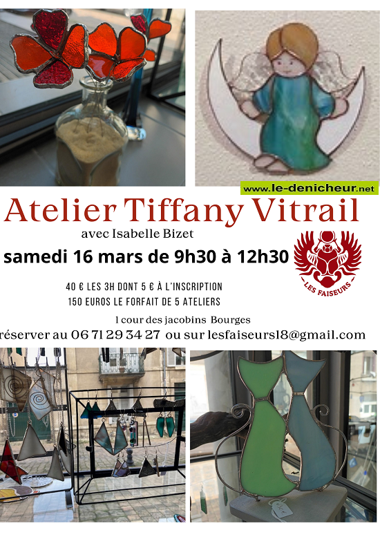 c16 - SAM 16 mars - BOURGES - Atelier Tiffany Vitrail Atelie15