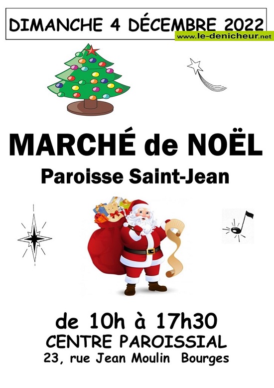 l04 - DIM 04 décembre - BOURGES - Marché de Noël Paroisse St-Jean B4f85910