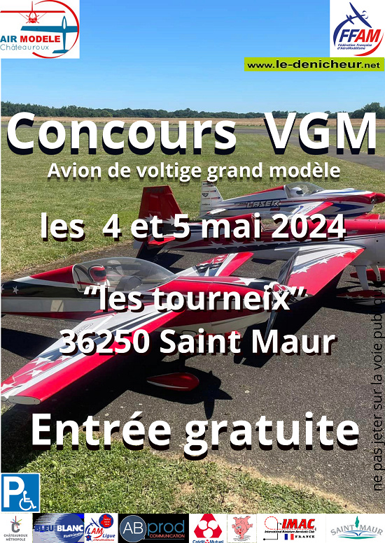 e04. - Les 4 et 5 mai - ST-MAUR - Concours Avion de Voltige Grand Modèle _ Concou12