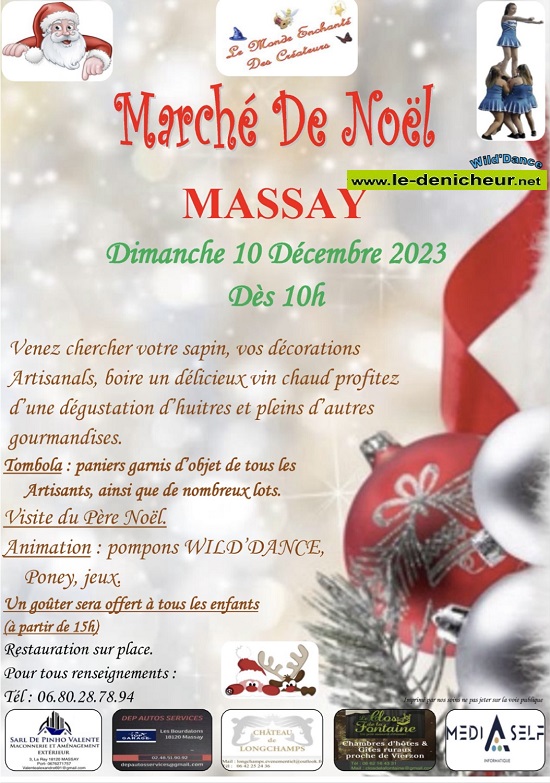 x10 - DIM 10 decembre - MASSAY - Marché de Noël _ Image074