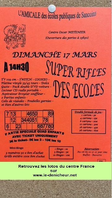 c17 - DIM 17 mars - SANCOINS - Rifles des écoles Image091