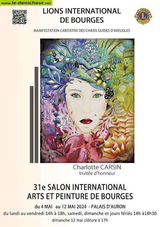 e04. - Du 4 au 12 mai - BOURGES - 31ème Salon International Arts et Peinture _ Image103