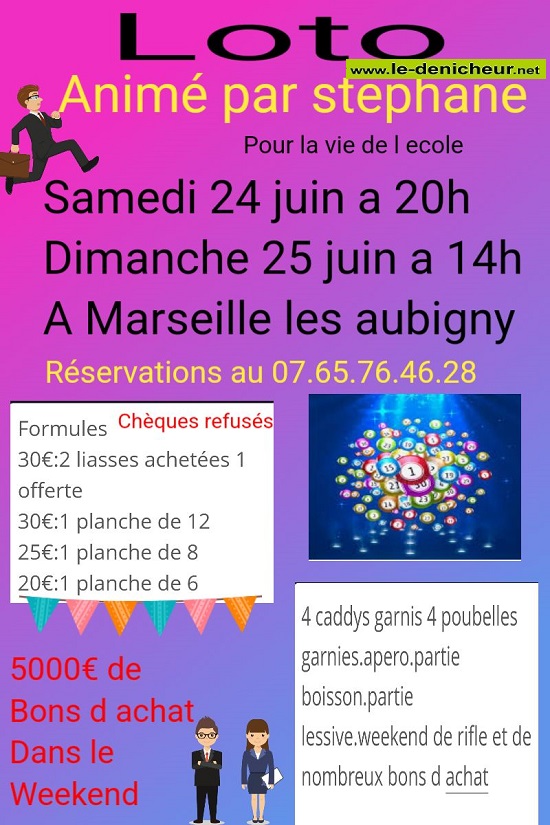 r24 - SAM 24 juin - MARSEILLES Les Aubigny - Loto pour la vie de l'école * Image_27