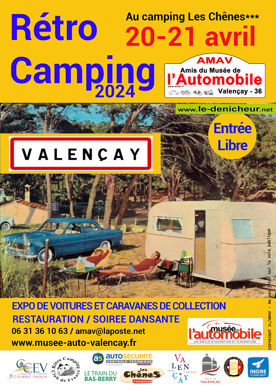 d20. - Les 20 et 21 avril - VALENCAY - Rétro camping _ Retro_10
