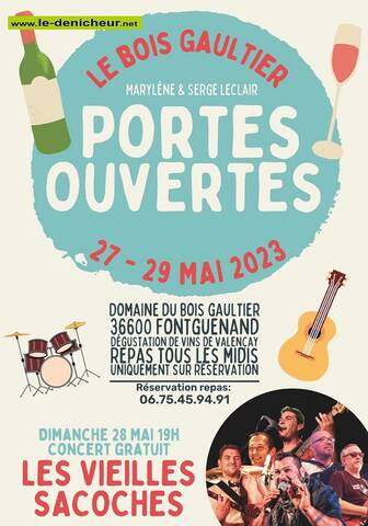 q28 - DIM 28 mai - FONTGUENAND - Les Vieilles Sacoches en concert
