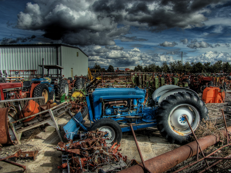 Blue Tractor Blue_t10