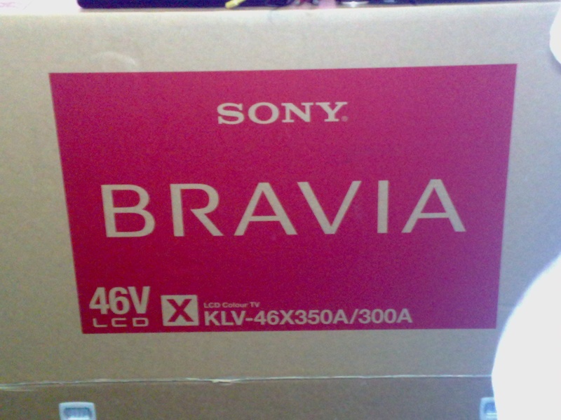 Sony KLV-46X300A LCD TV (New) SOLD 16022010