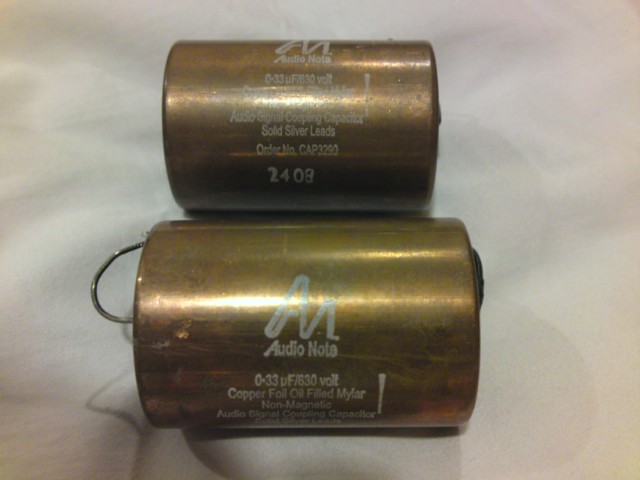 Audiophile Reference Grade capacitors ( Used ) Dsc03910