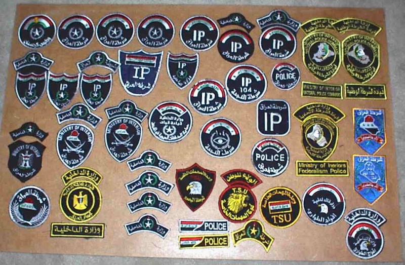 Iraqi insignia collection post 2003 Iraqpo10