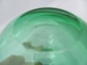 Bulbous Green Vase 00327