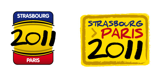 le logo pour le strasbourg Paris 2011 Sp-log13