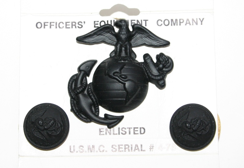 Badge, médaille, ranks USMC, EGA,... en metal (à vendre) Img_5530