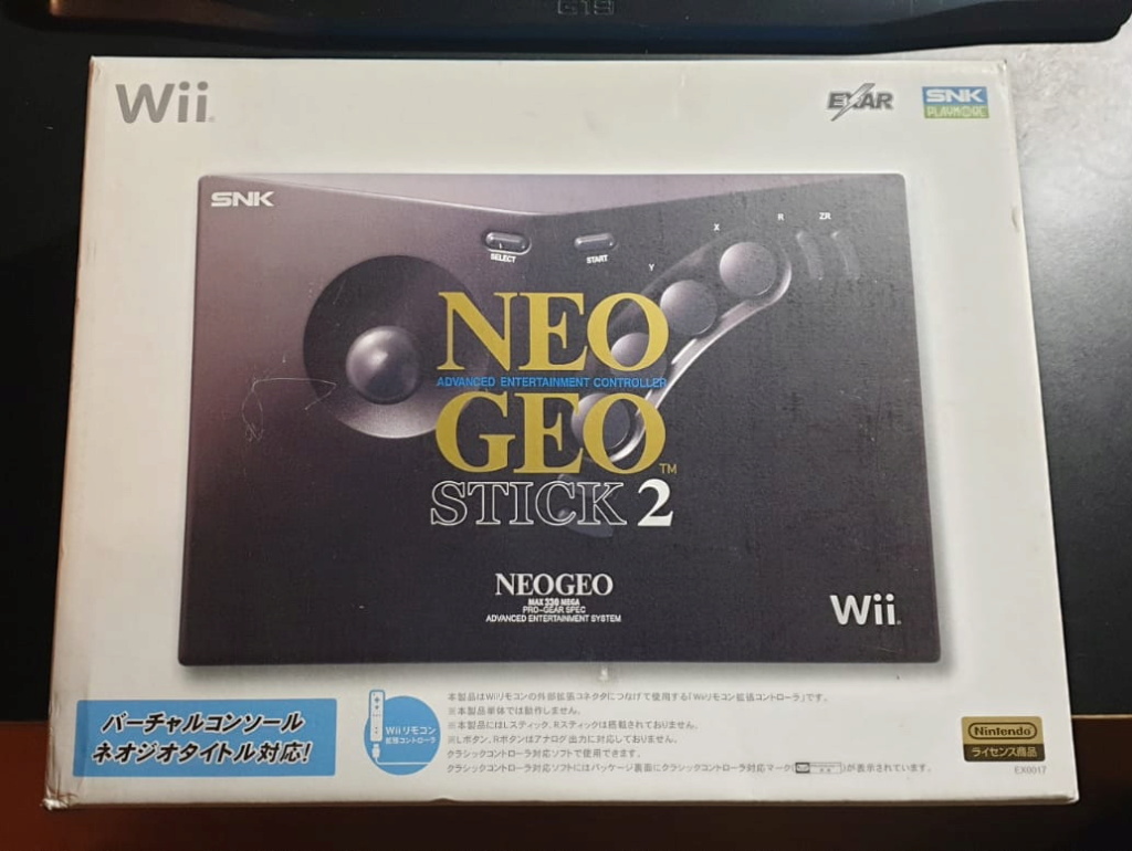 [VDS] Exar Neo Geo Stick 2 Wii NEUF Whatsa15