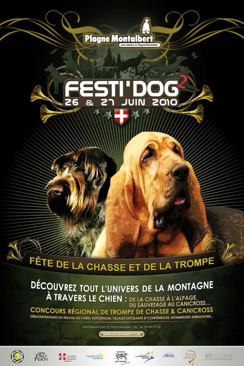 Festi'Dog-La Plagne-Fête Chasse et Trompe 26 et 27 juin ! Festid10