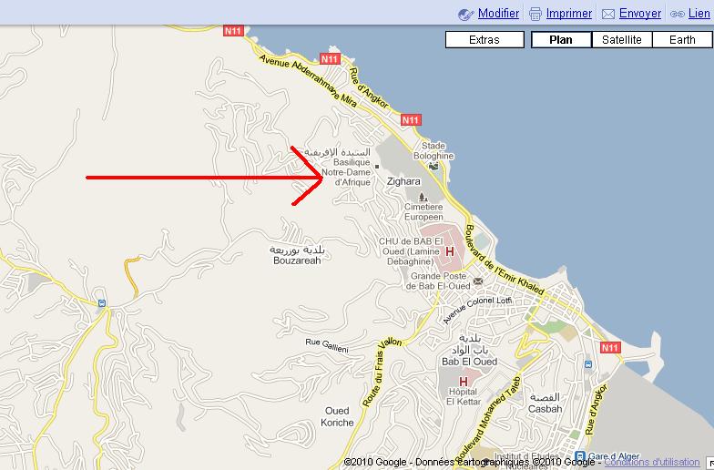 Alger et ses environs par Wafid Google10
