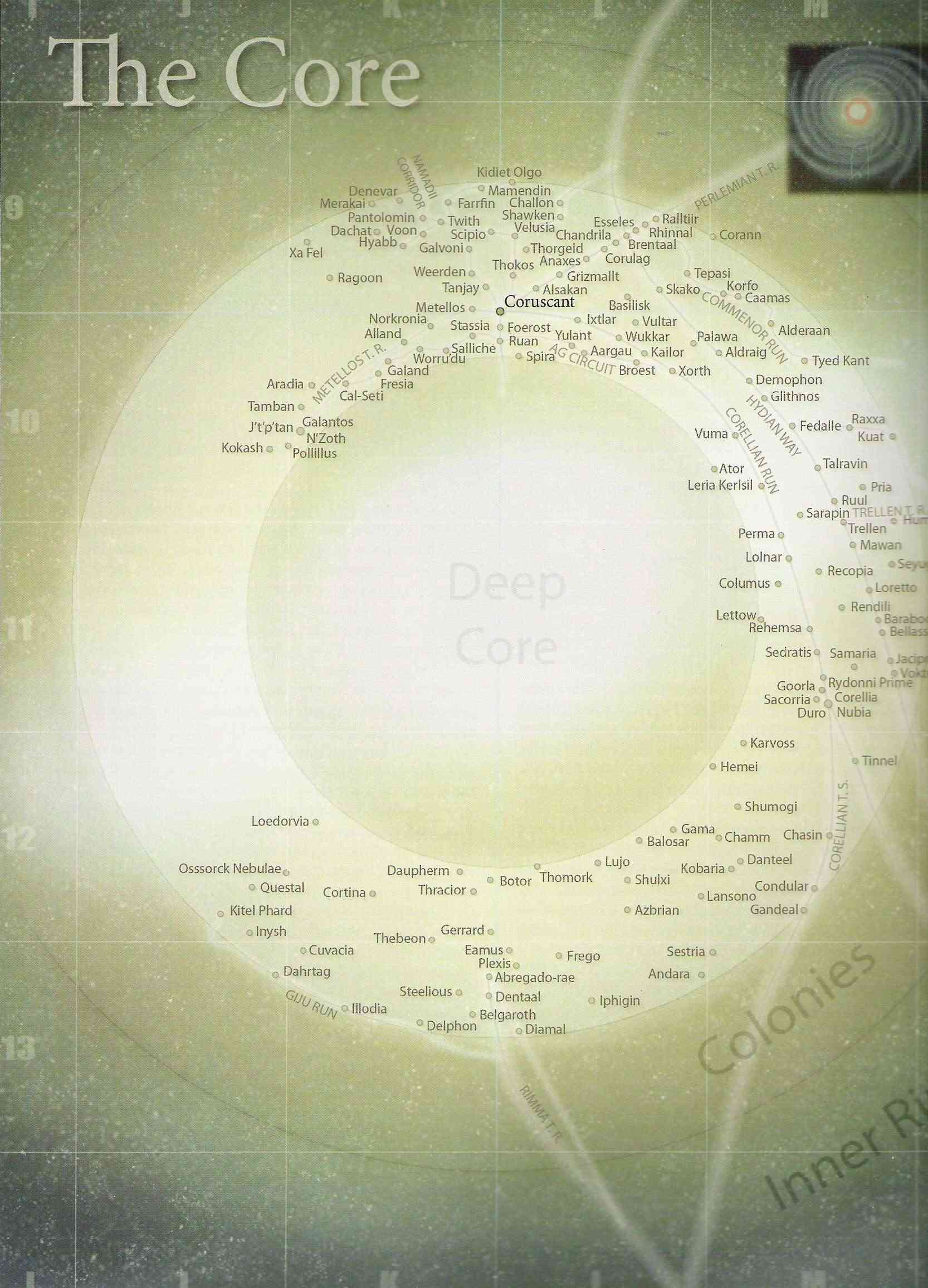 The Core Worlds Thecor10