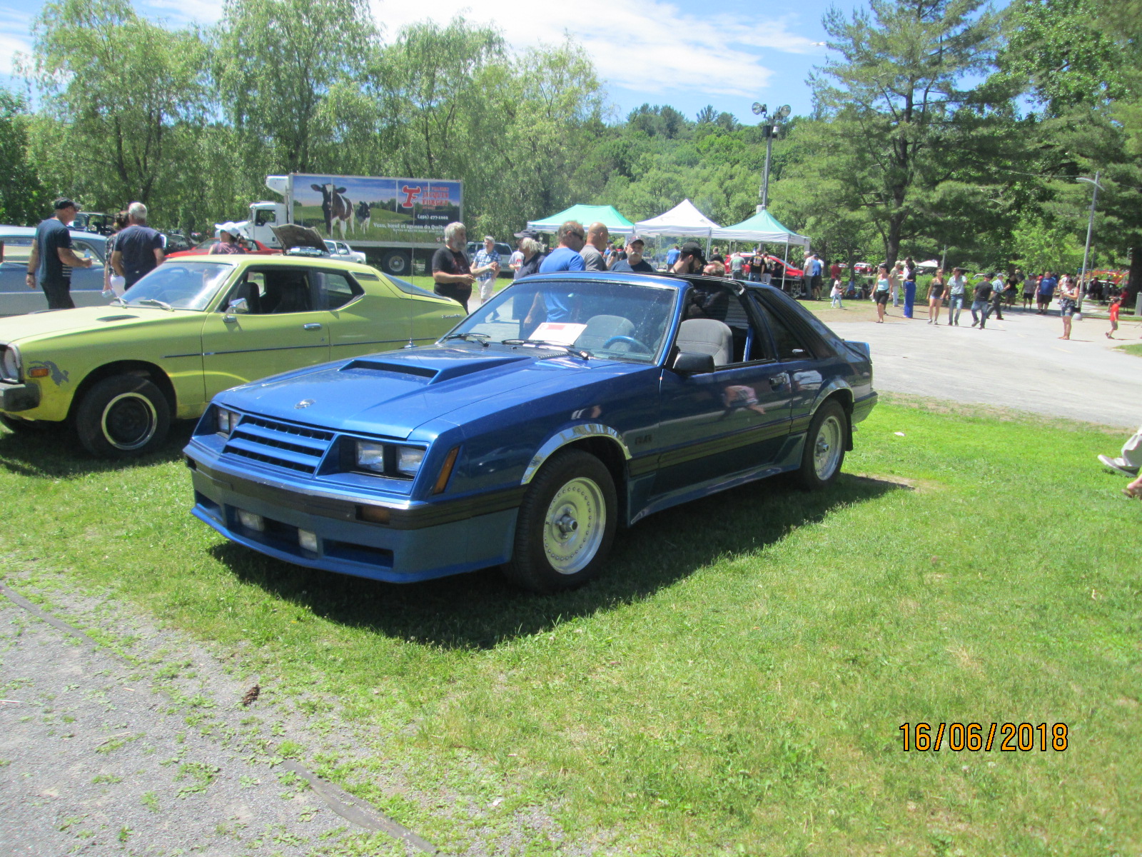 Mustang 1982 vue à Mascouche (juin 2018) Mascou13
