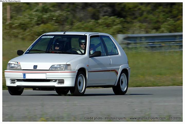 Photos de ma 106 Rallye au circuit du LUC 1810