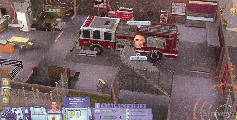 Imagens do Corpo de Bombeiros no The Sims 3 Ambições Bombei13