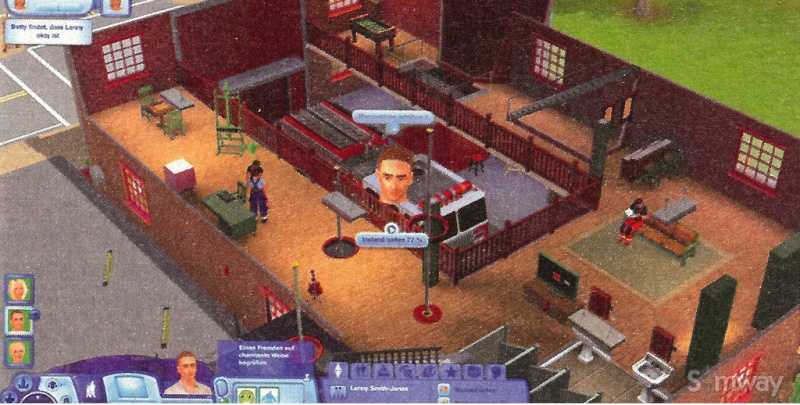 Imagens do Corpo de Bombeiros no The Sims 3 Ambições Bombei16