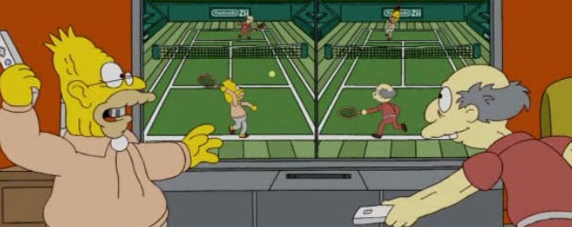 Simpsons juegan Wii.. perdon Zii Simp110