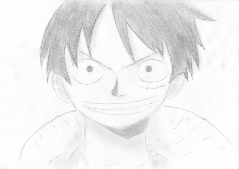 [tuto dessin] dessiner Luffy (by Law) Detail10