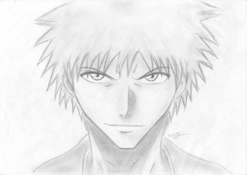 [tuto dessin] Ichigo by Law Ichigo12