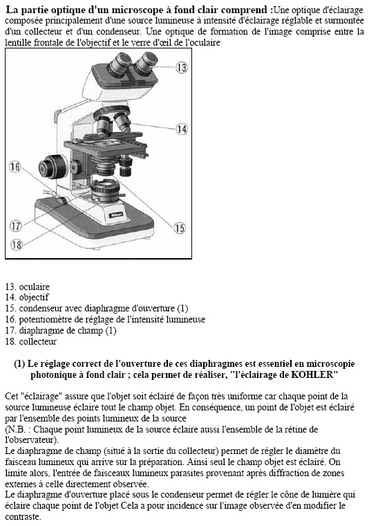 █████  Microscope optique et ses réglages  █████ Micros11