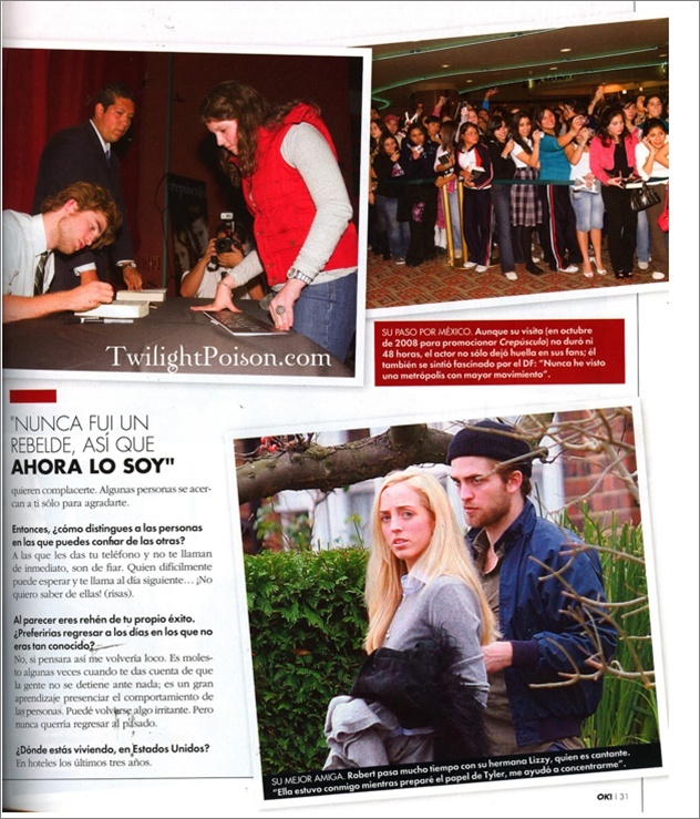 scans de la revista ok mexico .. con robert pattinson !! Robok510