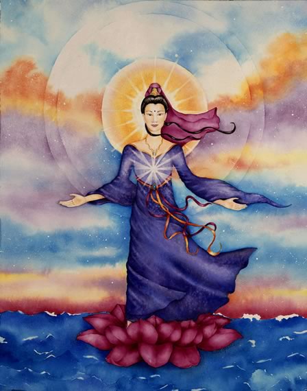 Kuan Yin, Madre della Guarigione Painti11