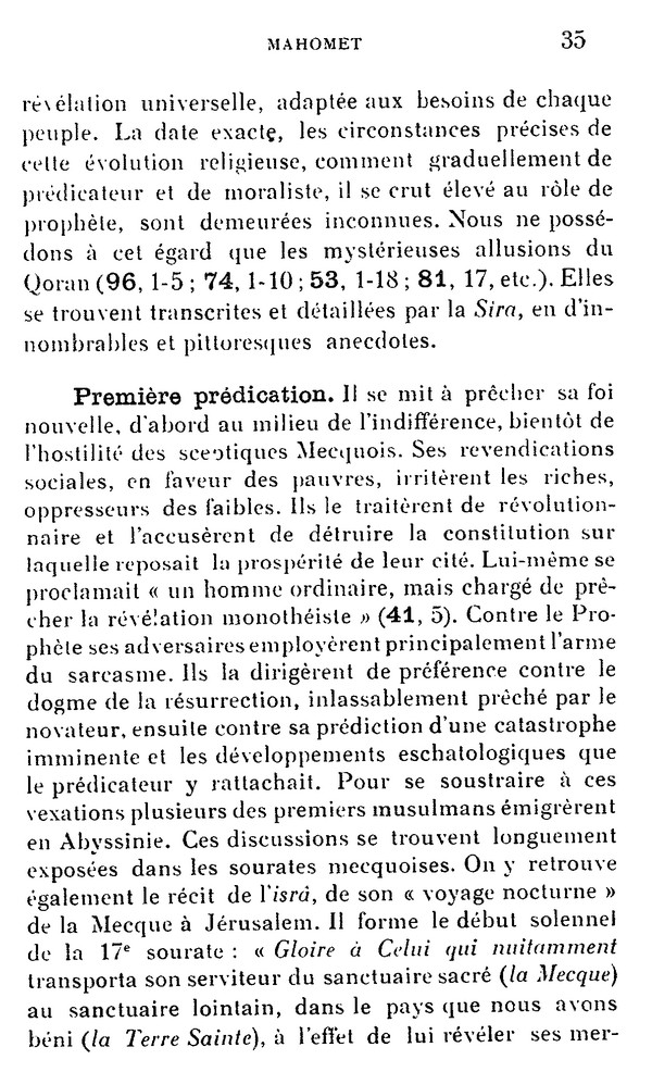 L'Islam par H. LAMMENS (extraits) 410