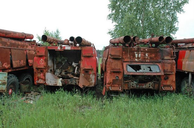 matériel militaire abandonner après tchernobyl 1_01210