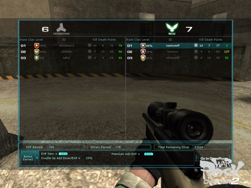 Fun war 3 vs 3 Only Sniper => LOS vs MOH <= Screen29