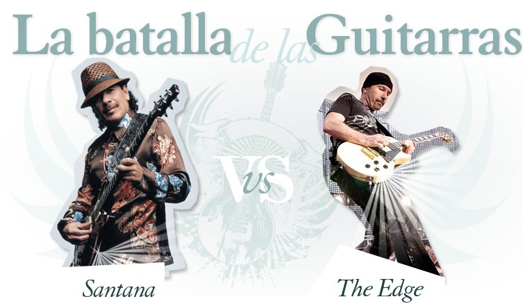 M80 y su batalla de guitarras.-Santana vs The Edge Batall10
