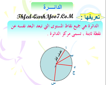 حصريا وبإنفراد تاااام : باب الدائرة في مادة الرياضيات + عروض بوربينت Untitl13