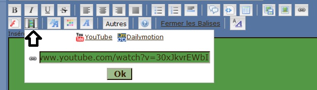 METTRE UNE VIDÉO SUR LE FORUM Bouton11