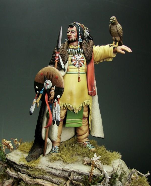 De quelles tribus sont ces Indiens en figurines ? Img_no10