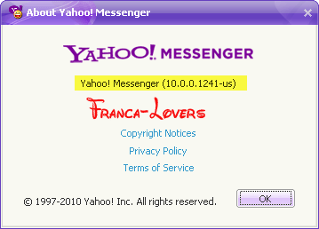 حصريا برنامج المحادثه الرهيب Yahoo Messenger 10.0.0.1241 2n01t110