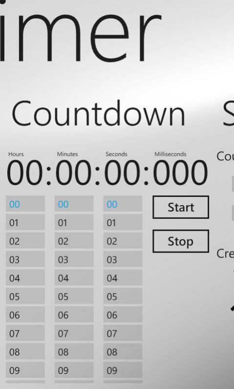 [SOFT] EASY TIMER : Chronomètre et compte à rebours sous Windows Phone [Gratuit] Win7_011