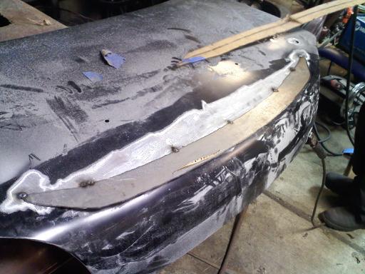 Deck Lid Mod, Custom Metal work inside! Downsi12