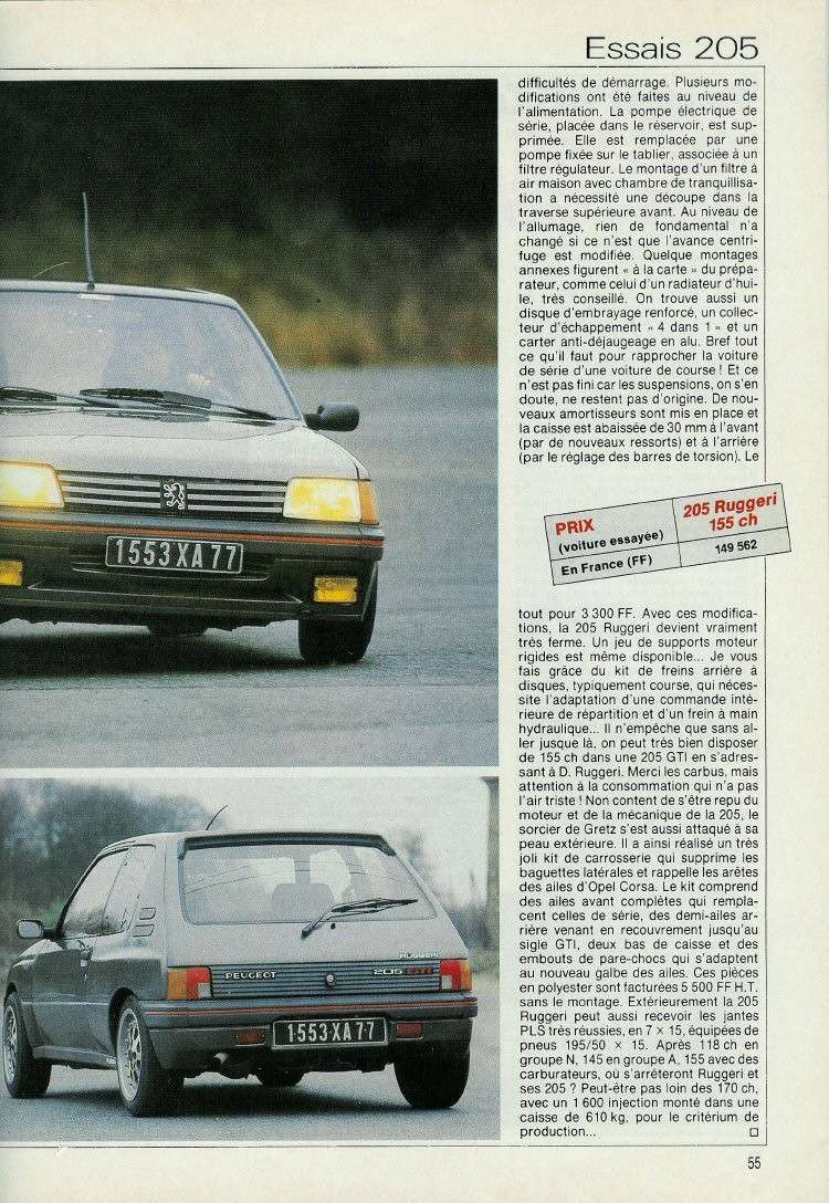 205 GTI 1.9L 1986 - Mic29 Rugger11