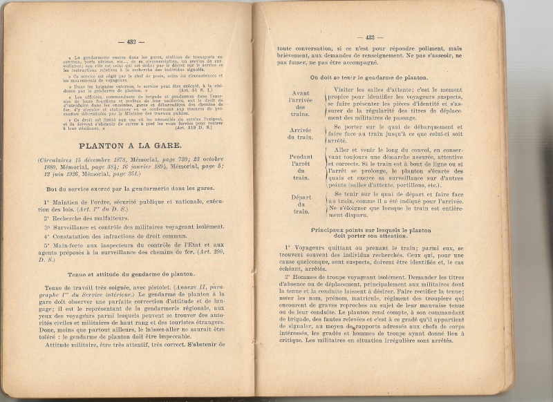 Dcouverte d'un vieux recueil Gendarmerie - Page 2 Numari29