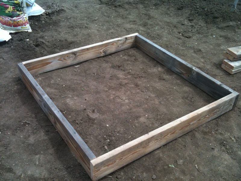 Our first Square Foot Garden Iphone15