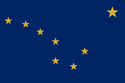 Les drapeaux des 50 Etats Alaska10