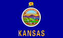 Les drapeaux des 50 Etats Kansas10