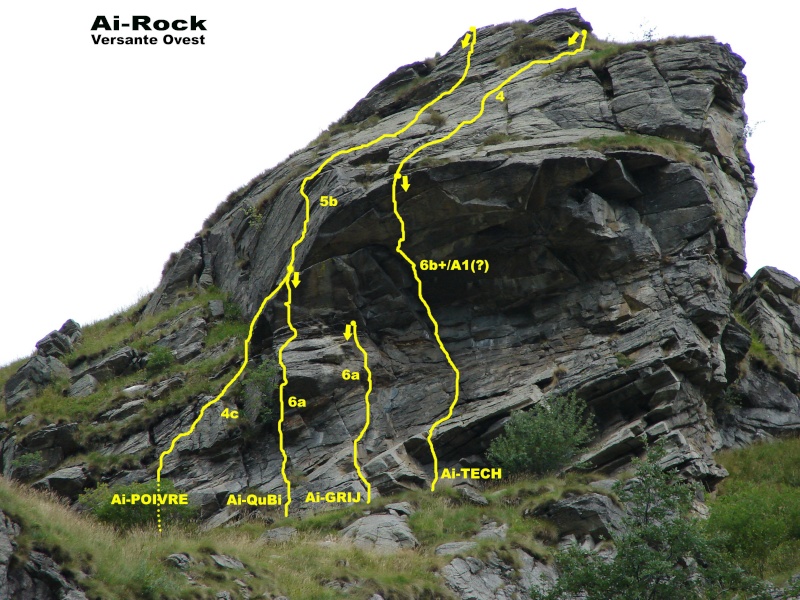 Progetto Oropa Verticale™ 2006 - Settore Ai-Rock versante Ovest Ai-roc14