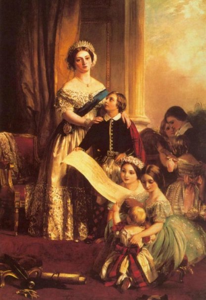 La Reine Victoria en photo et représenté dans les tableaux  5017_912