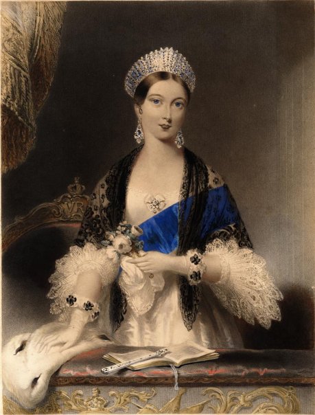 La Reine Victoria en photo et représenté dans les tableaux  8535_119