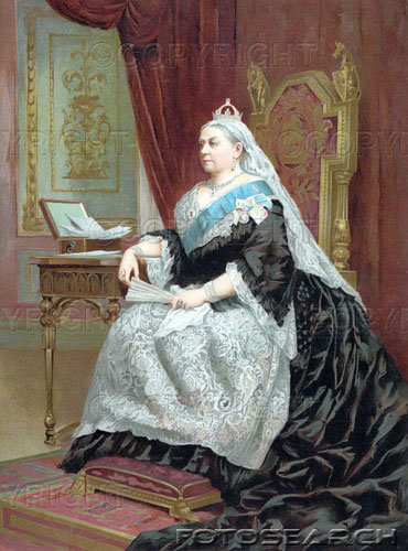 La Reine Victoria en photo et représenté dans les tableaux  N6912718
