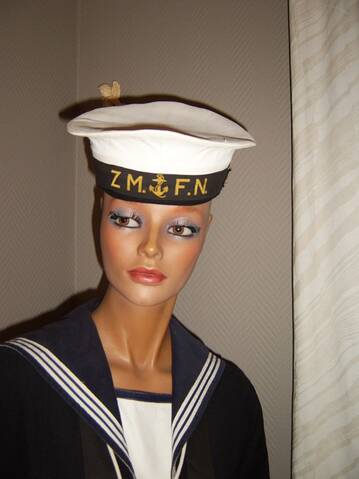 Collection pièce uniforme et insigne Marine